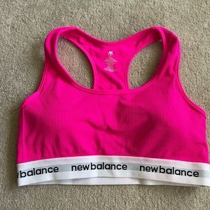 New Balance sports bra pink size XL running jogging